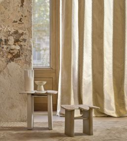 Lily Fabric by Casamance Olive