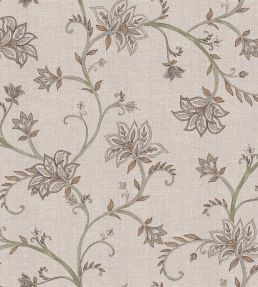 Lily Wallpaper by Coordonne Ecru