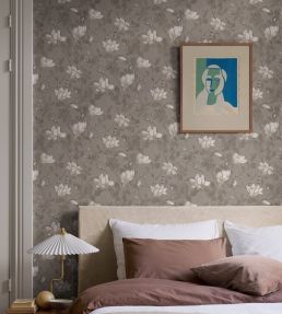 Lily Tree Wallpaper by Borastapeter Brown