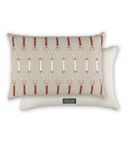 Lima Cushion 60 x 40cm by William Yeoward Sienna