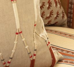 Lima Cushion 60 x 40cm by William Yeoward Sienna