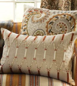 Lima Cushion 60 x 40cm by William Yeoward Sienna