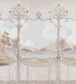Limestone View Mural by Coordonne Autumn