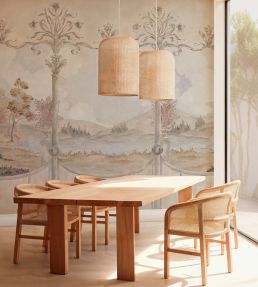 Limestone View Mural by Coordonne Autumn