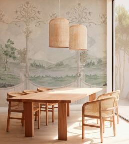 Limestone View Mural by Coordonne Summer