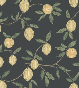 Limone Wallpaper by Sandberg Charcoal