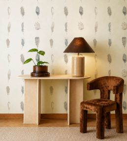 Limosa Wallpaper by Harlequin Stone/Pebble/Parchment