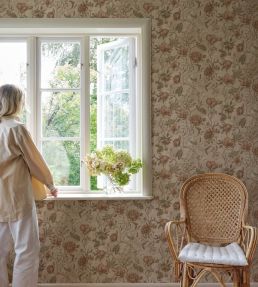 Linda Wallpaper by Sandberg Blush