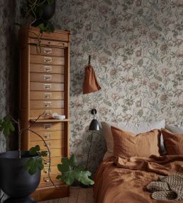 Linda Wallpaper by Sandberg Clay