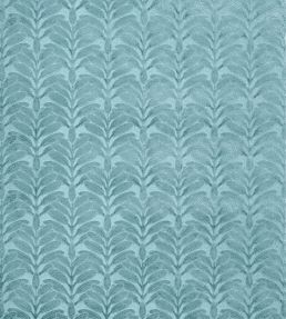Linden Velvet Fabric by Anna French Teal