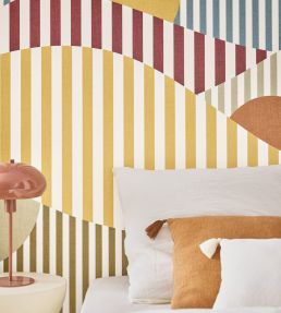 Linear Mural by Caselio Multicouleurs