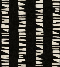 Linear Footprints Wallpaper by Tres Tintas Black