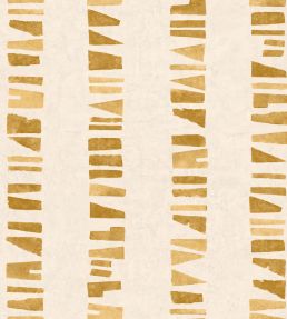 Linear Footprints Wallpaper by Tres Tintas Ocher