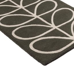 Orla Kiely Linear Stem Runner rug Slate 60505067230-US Slate