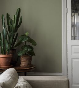 Linen Wallpaper by Borastapeter Matcha Linen