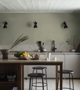 Linen Wallpaper by Borastapeter Soft Olive