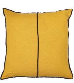 Linen Cushion 45 x 45cm by Maison Casamance Curry