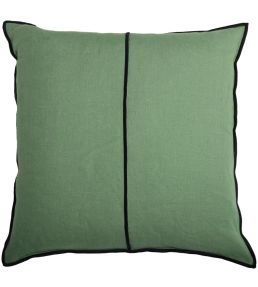 Linen Cushion 45 x 45cm by Maison Casamance Vert Tilleul