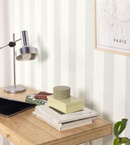 Linen Lines Wallpaper by Caselio Rouge
