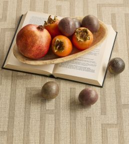 Linen Trellis Wallpaper by Eijffinger Beige/Taupe