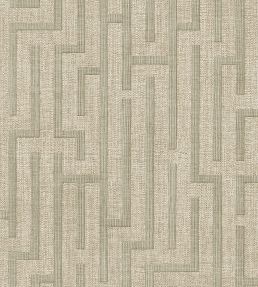 Linen Trellis Wallpaper by Eijffinger Green