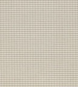 Lining Check Fabric by Ian Mankin Mocha