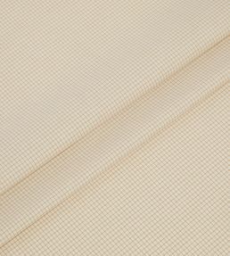 Lining Check Fabric by Ian Mankin Mustard