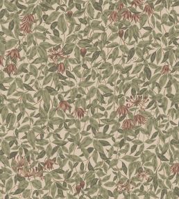 Linnea Wallpaper by Sandberg Burgundy