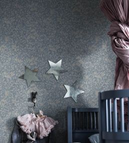 Linnea Wallpaper by Sandberg Garden Green