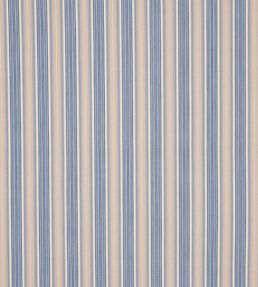 Linton Stripe Fabric by Jane Churchill Blue