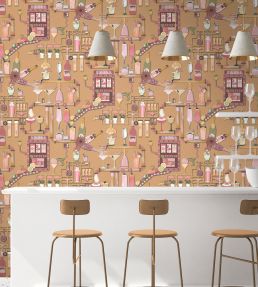 Liquid Lab Wallpaper by Brand McKenzie Sunrise