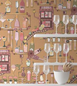 Liquid Lab Wallpaper by Brand McKenzie Sunrise