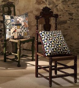 Lisboa Spring Cushion 55 x 55cm by Christian Lacroix Tomate