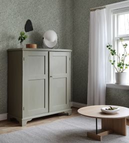 Lise Wallpaper by Sandberg Forest Green