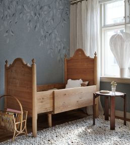 Liselund Mural by Sandberg Misty Blue