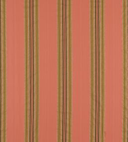Lisere Stripe Fabric by Zoffany Venetian Red