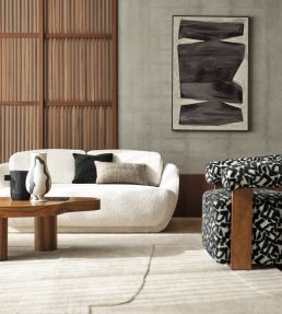 Litha Fabric by Camengo Mousse