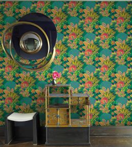 Lithops Wallpaper by Jannelli&Volpi Blue/Sand