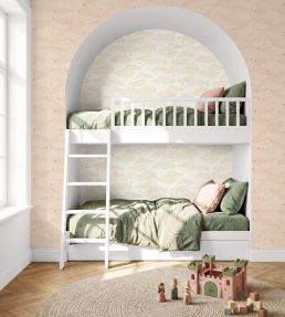 Little Clouds Wallpaper by Caselio Blanc or