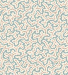 Little Dulcie Wallpaper by Ian Sanderson Celeste Blue