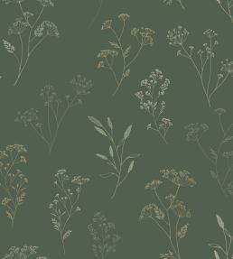 Little Graminea Wallpaper by Caselio Vert Anglais