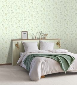 Little Graminea Wallpaper by Caselio Vert D'eau