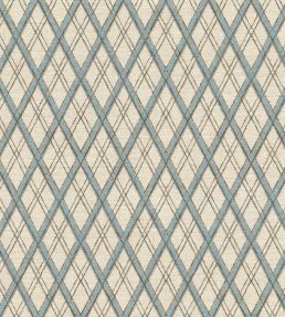 Little Lattice Fabric by Ottoline Blue