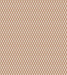 Little Lattice Wallpaper by Ottoline Burnt Orange