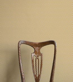 Little Lattice Wallpaper by Ottoline Mustard