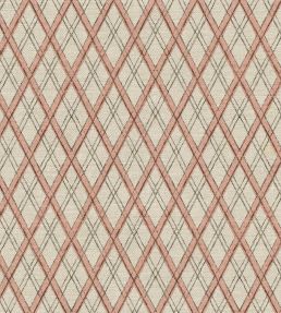 Little Lattice Fabric by Ottoline Pink