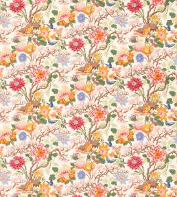 Little Magnolia Fabric by GP & J Baker Pink/Orange