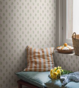 Little Oak Wallpaper by Borastapeter Green