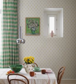 Little Oak Wallpaper by Borastapeter Yellow