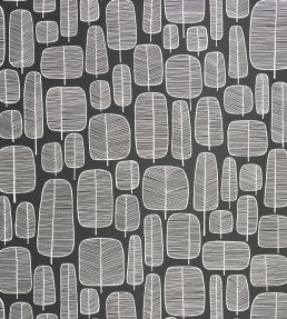 Little Trees Wallpaper by MissPrint Charcoal